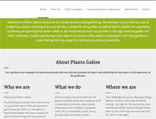 Tablet Screenshot of plantsgalore.co.ke